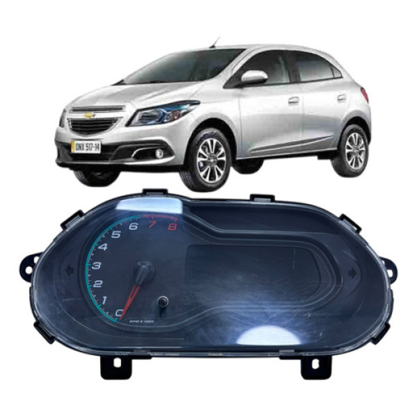 Painel De Instrumentos Chevrolet Onix/prisma 2017/2020 Cinza-escuro