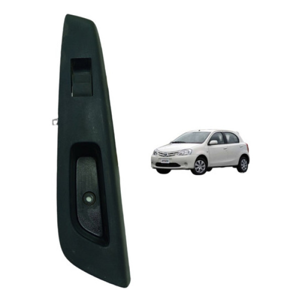 Botão Vidro Traseira Esquerda Toyota Etios 2013 A 2016