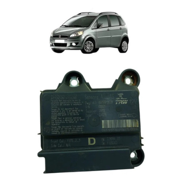 Módulo Central Airbag Fiat Idea 1.4 2013 A 2015 0051919539