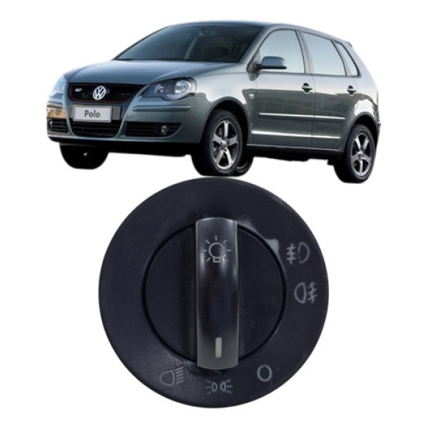 Regulador Farol Vw Polo 2008 58d583058r Preto