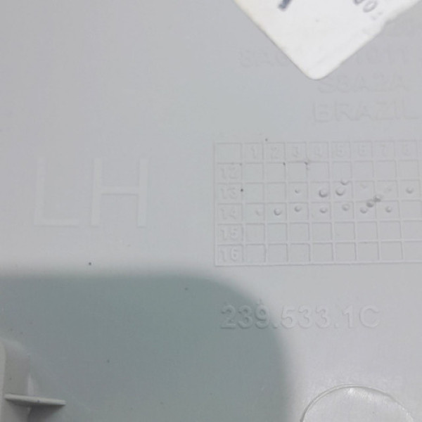 Acabamento Esquerdo Coluna Traseira Ford Fiesta 2014 Do   / Não Informado