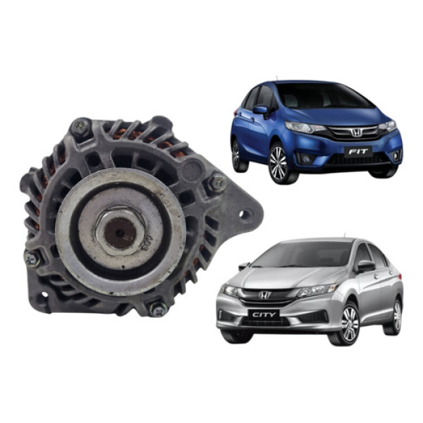 Alternador Honda New Fit/city 1.5 Ahga77 A5tj0391zt