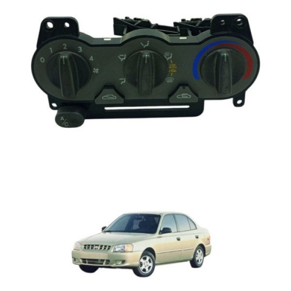Comando Ar Condicionado Hyundai Accent 1999 A 2002