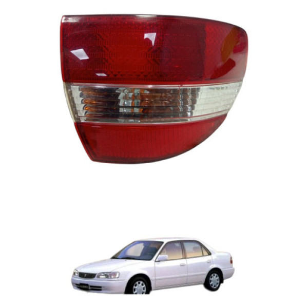 Lanterna Traseira Esquerdo Toyota Corolla 1999 A 2001 Esquerdo/motorista