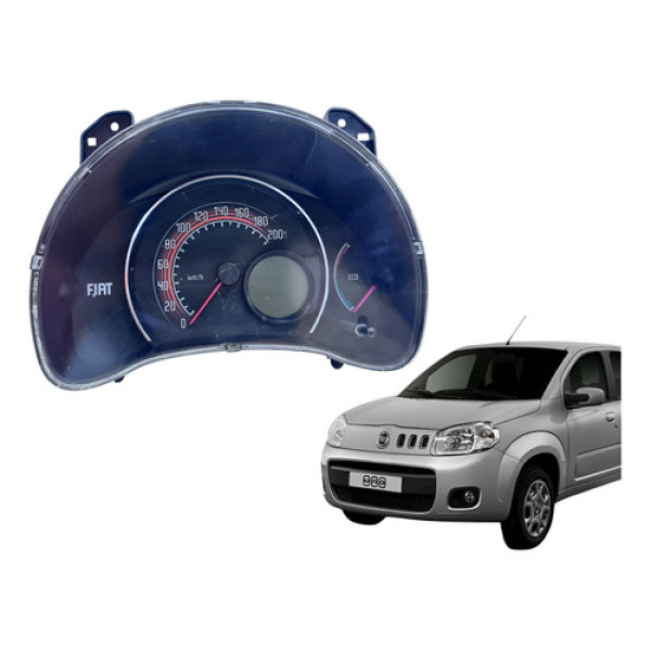 Painel Instrumentos Fiat Uno Vivace 2010/14 51863786 Preto