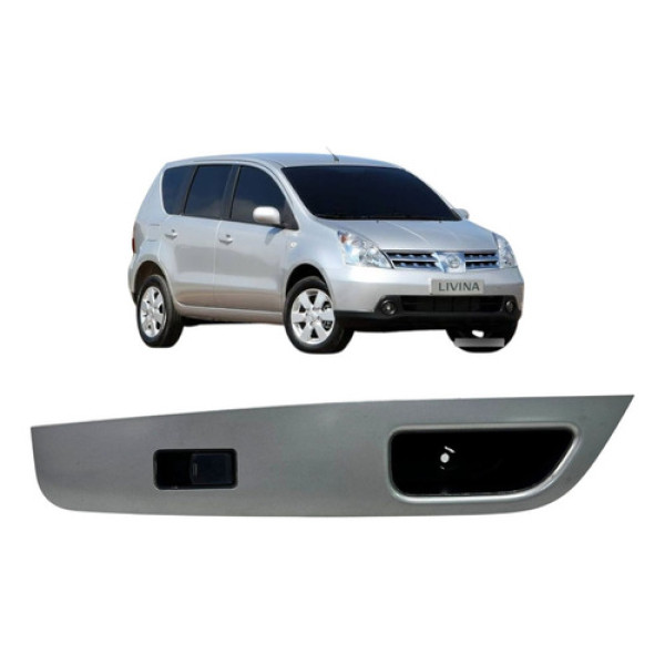 Botão Vidro Dianteiro Direito Livina 2011 A 2015 80960az70a