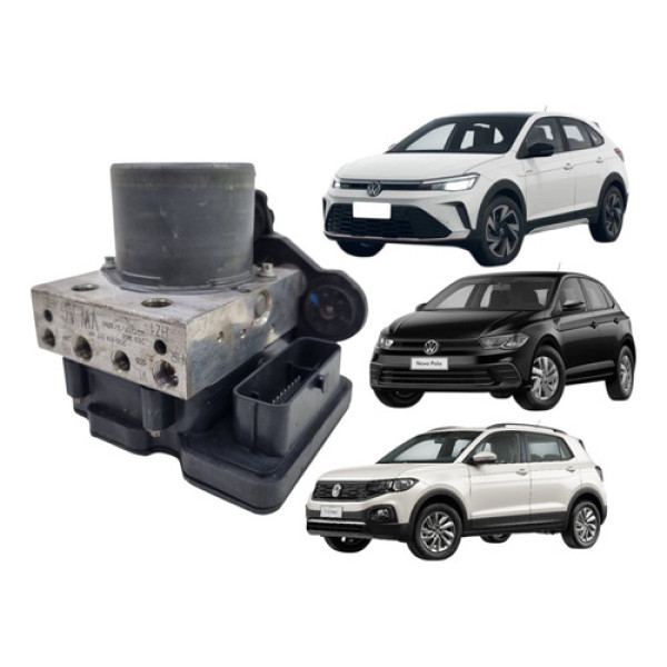 Modulo Abs Vw Tcross Polo Nivus 2018 A 2022 200614517an Prateado