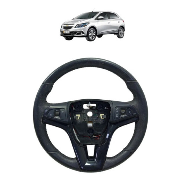 Volante Direção Gm Onix 2013 A 2018 52134127 Preto