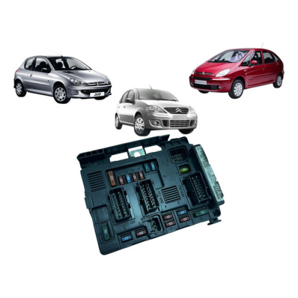 Caixa Fusível Módulo Bsm B3 Citroen 206 C3 T118470003j