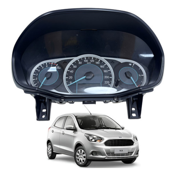 Painel De Instrumentos Ford Ka 1.0 3cc 2013/2019 E3b510849bl Preto
