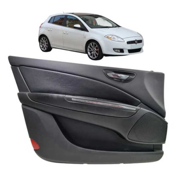 Forro Porta Dianteiro Esquerdo Fiat Bravo 11 A 2016 1479898 Preto
