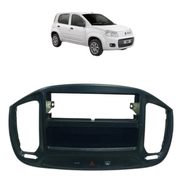 Moldura Central Fiat Uno Vivace 2015 A 2018 977654467