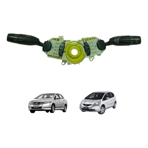 Chave Seta Comando Limpador Honda City Fit 2006 A 2011