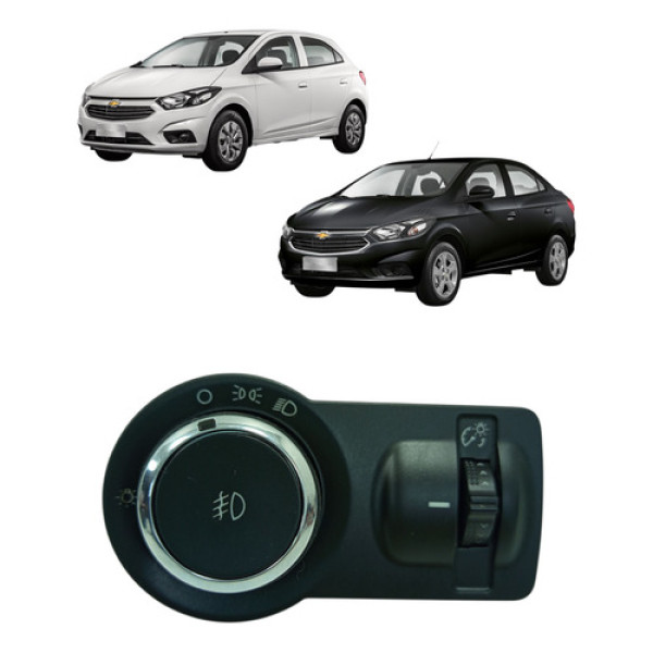 Botão Do Farol De Milha Gm Onix Prisma Código 95291936