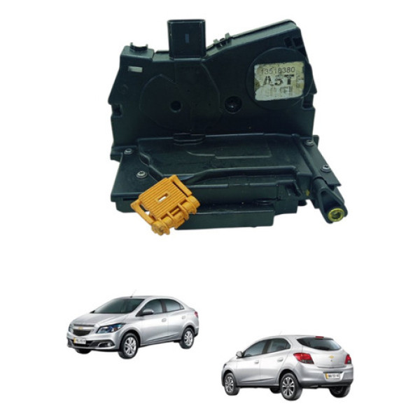 Fechadura Porta Dianteira Esquerda Gm Onix Prisma 2013 2019