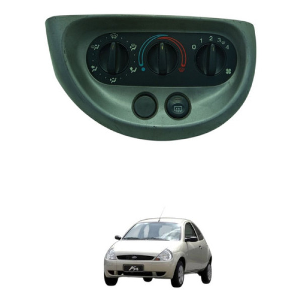 Comando Ar Quente Ford Ka 1998 A 2000 97kw18k817a