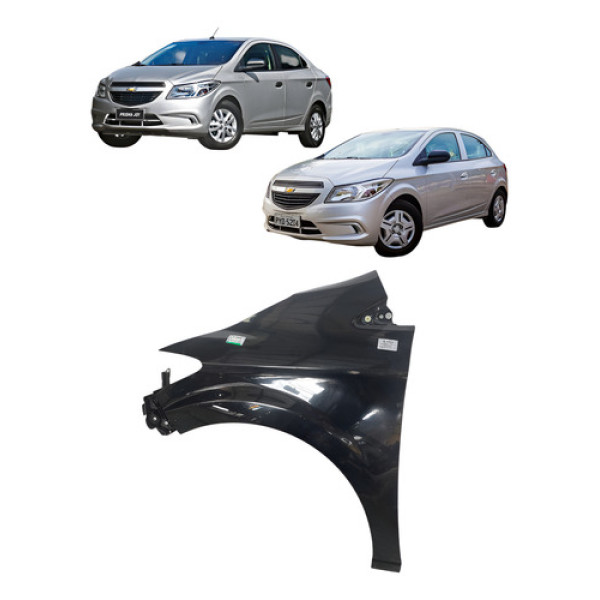 Paralama Lado Esquerdo Gm Onix Prisma Joy Ano 2013 A 2019