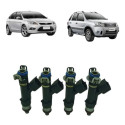 4 Bicos Injetores Ford Ecosport Focus 2.0 Flex 0280158162