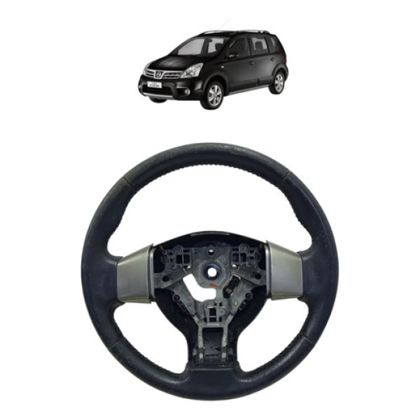 Volante Direção Nissan Livina 2009 A 2015 48430em33c