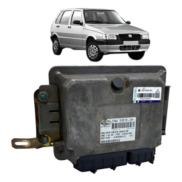 Módulo Injeção Fiat Uno Fire 1.0 8v Flex 2001-2008 Iaw4afb