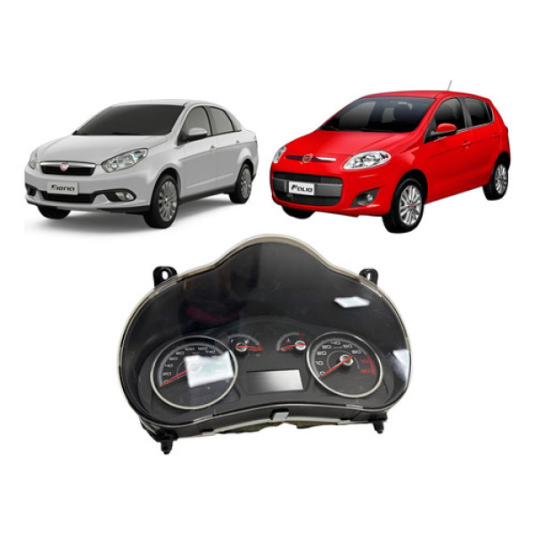 Painel Instrumento Fiat Palio Atractive Gran Siena 2013/2016 Preto