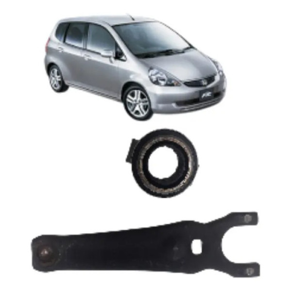 Garfo E Rolamento Embreagem Honda Fit 2004 1.4