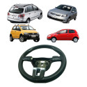 Volante De Direção Volkswagen Gol Fox Space Crossfox 4007735 Preto