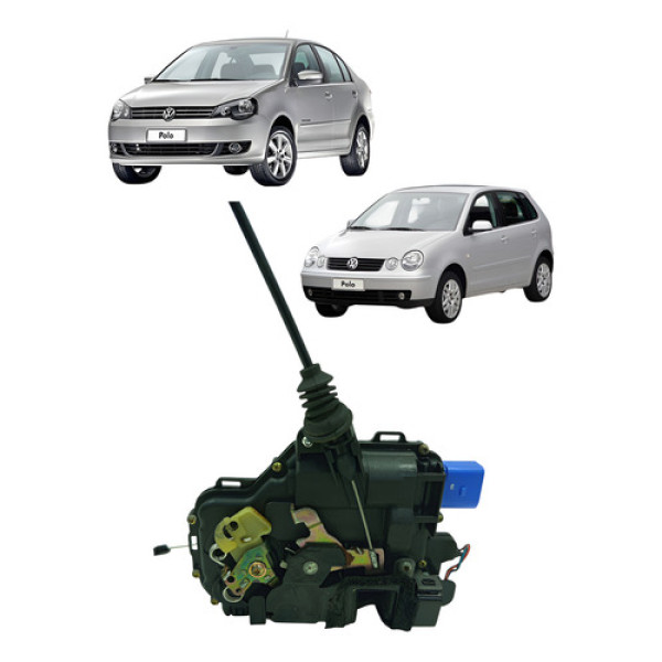 Fechadura Da Porta Dianteira Esquerda Polo Ano 2003 A 2014