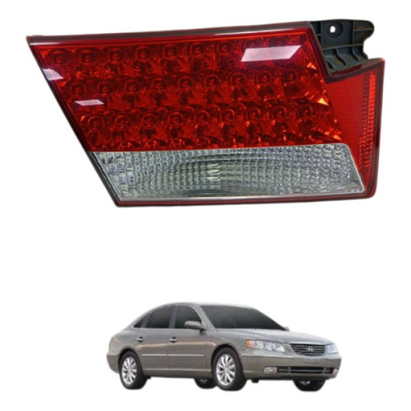Lanterna Tampa Traseira Esquerda Hyundai Azera 2008 A 2011 Esquerdo/motorista Transparente