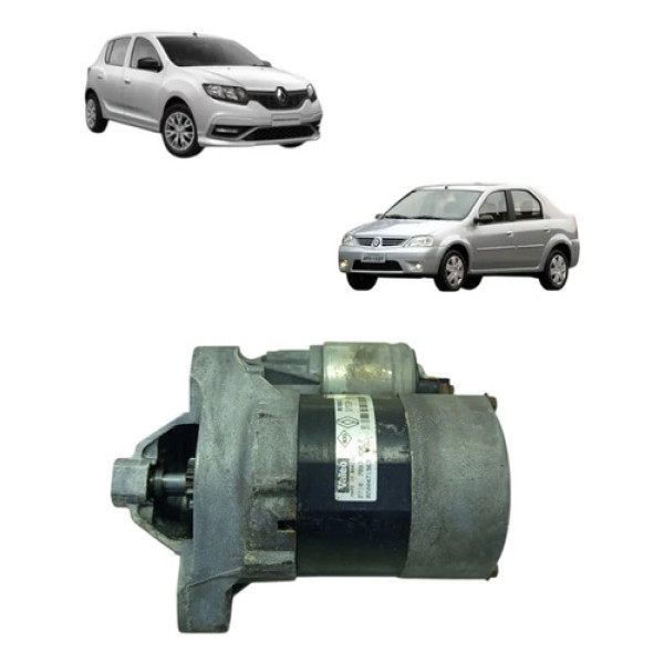 Motor Partida Renault Logan Sandero 1.0 2008 2012 8200471963