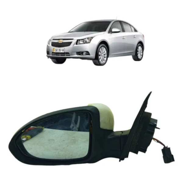 Retrovisor Elétrico Esquerdo Gm Cruze 2012 A 2016 E90365060
