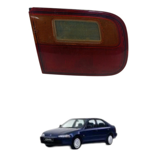 Lanterna Tampa Traseira Esquerda Honda Civic 1992 A 1995 Esquerdo/motorista