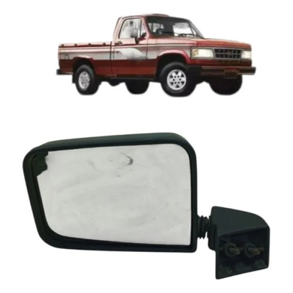 Retrovisor Manual Lado Esquerdo Gm D20 1985 A 1991