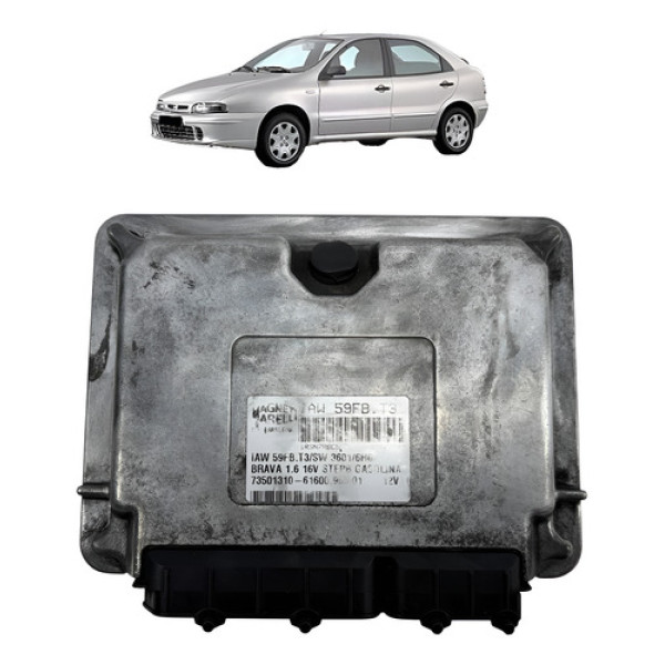 Módulo Injeção Brava 1.6 16v  2001 A 2007 Iaw59fb T3