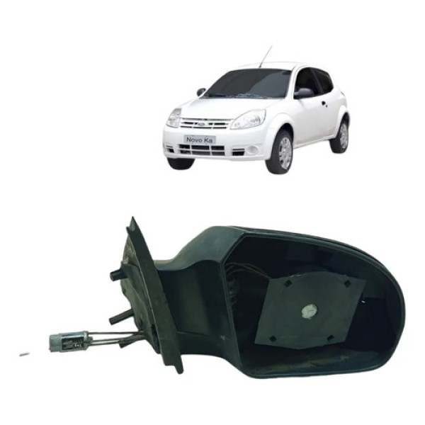 Retrovisor Manual Direito Ford Ka 2008 A 2012