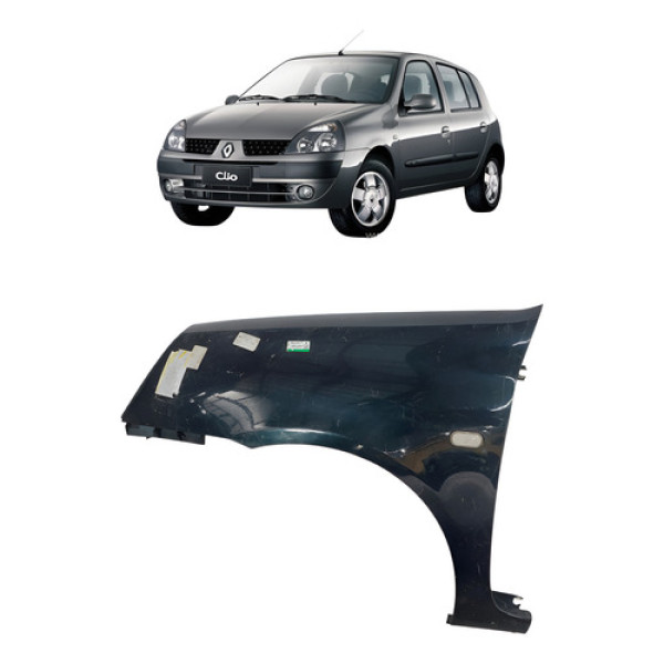 Paralama Lado Esquerdo Renault Clio Ano 2003 A 2010