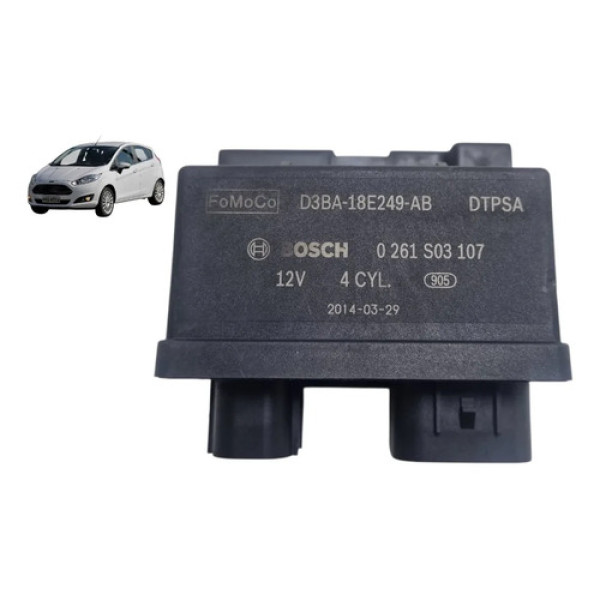 Módulo Rele Ventoinha New Ford Fiesta 2015 A 2017 0261s03107