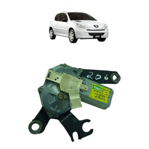 Motor Limpador Traseiro Peugeot 206 207 2003 2012 9638664980