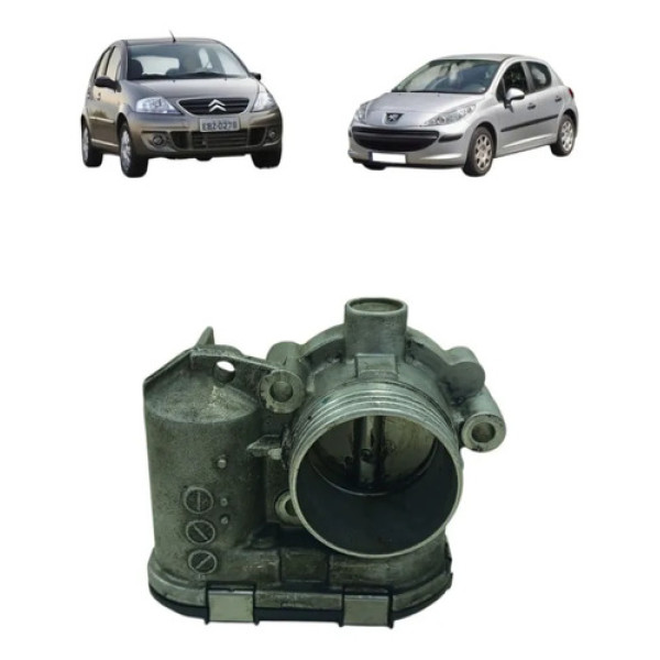 Tbi Corpo Borboleta Peugeot 207 C3 1.4 2009 0280750228