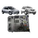 Módulo Bsm Caixa Fusível Citroen Peugeot 206 C3 9652474680