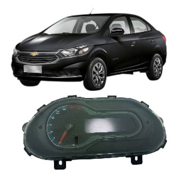 Painel De Instrumentos Chevrolet Onix/prisma 2017/2020 Cinza-escuro