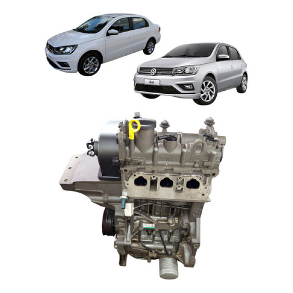 Motor Stander Parcial Vw Gol Voyage G8 1.0 3cc 12v Aspirado