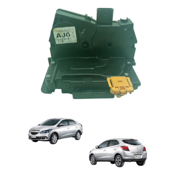 Fechadura Porta Dianteira Direita Gm Onix Prisma 2013 A 2019
