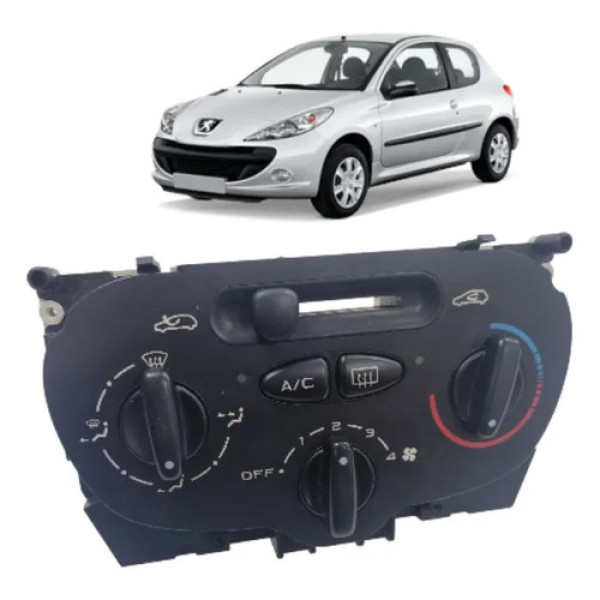 Comando Ar-condicionado Peugeot 206 2002 A 2010 1514401100