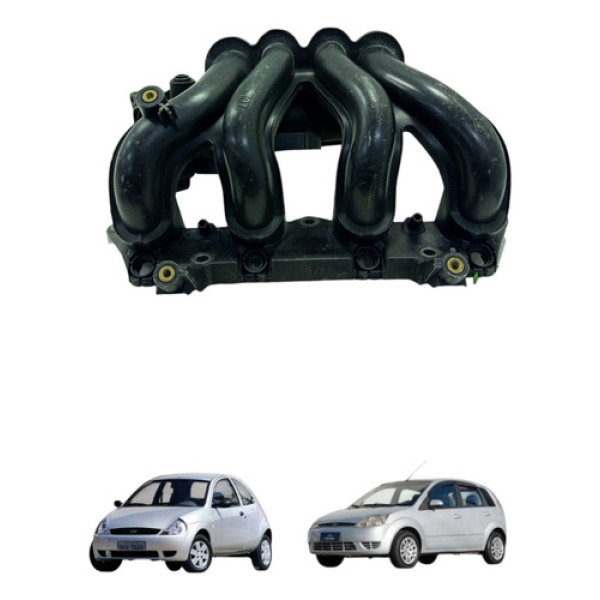 Coletor Admissão Ford Ka Fiesta 1.0 8v 2003 2008 2900304909