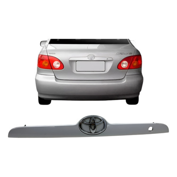 Aplique Tampa Traseira Toyota 2003 Á 2008 - 7681102110