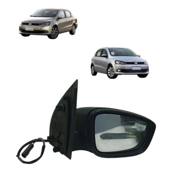 Retrovisor Elétrico Lado Direito Vw Gol Voyage 2009 A 2012