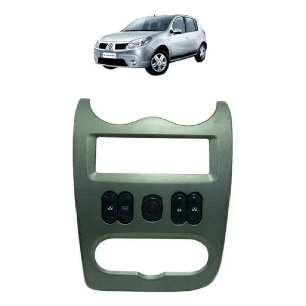 Moldura Comando Ar Renault Sandero 2008 A 2014 8200532242
