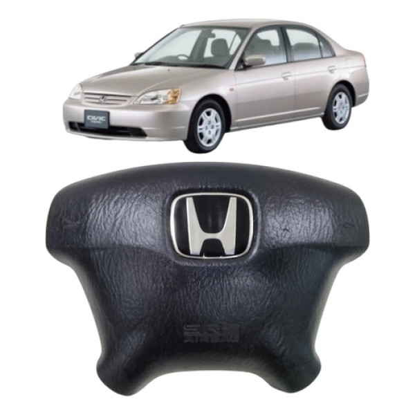 Bolsa Volante Honda Civic 2001 77800s5ag81 Preto