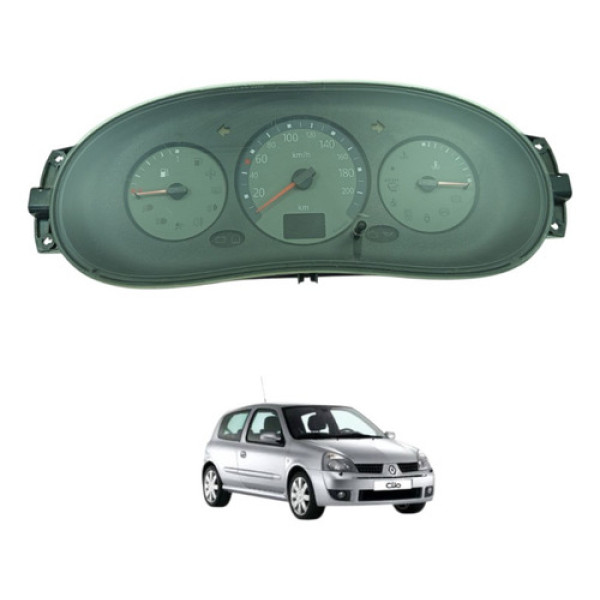 Painel Instrumentos Renault Clio 2002 A 2006 09043080094